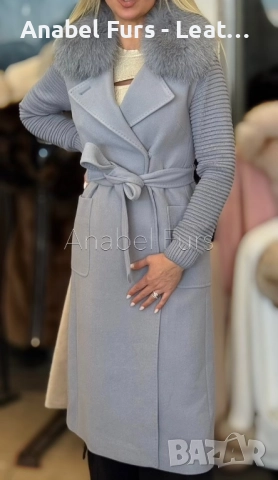 Дамски палта и якета с естествен косъм, снимка 13 - Палта, манта - 51932092