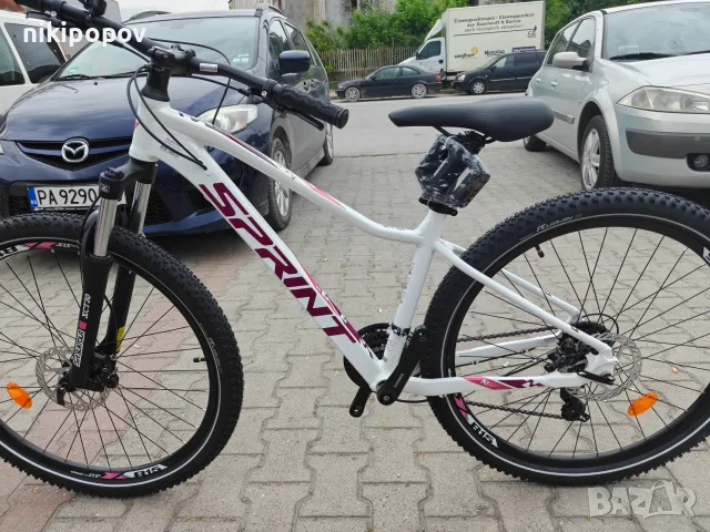 Промо велосипед 27.5" Sprint MAVERICK LADY S бял, снимка 8 - Велосипеди - 56070547
