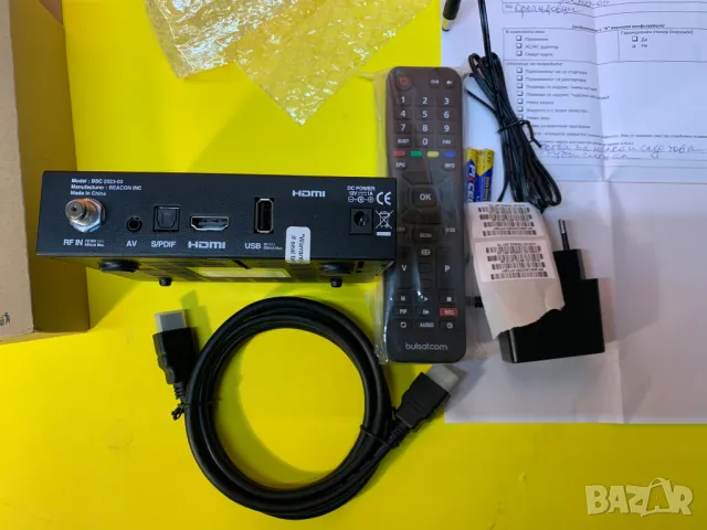 Нови комплекти за Булсатком с Дефект в приемника, снимка 5 - Приемници и антени - 47570123