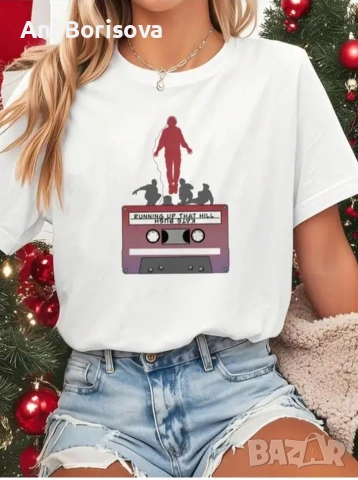 🛍️ Фен артикули Stranger Things – тениски, чаши, чанти, снимка 9 - Тениски - 53039401