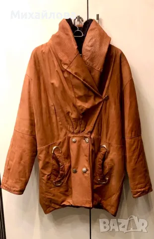 Дамско яке естествена кожа, снимка 2 - Якета - 49252574