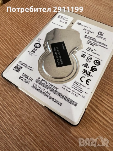2,5” SATA HDD 1TB, Seagate BarraCuda, снимка 3 - Външни хард дискове - 53845083