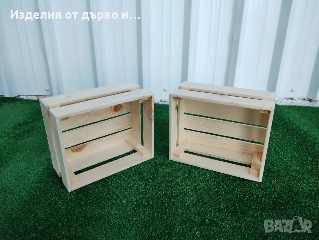 дървени щайги декоративни касетки по поръчка , снимка 2 - Декорация за дома - 49108575