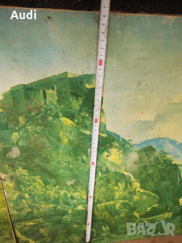 Продавам 3 броя ръчно рисувани маслени картини "Пейзажи", снимка 8 - Антикварни и старинни предмети - 34376223