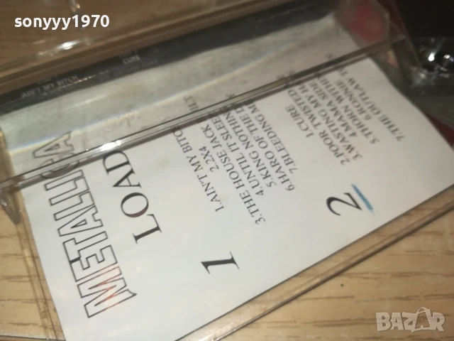 METALLICA-TAPE 0308251819, снимка 8 - Аудио касети - 51238061