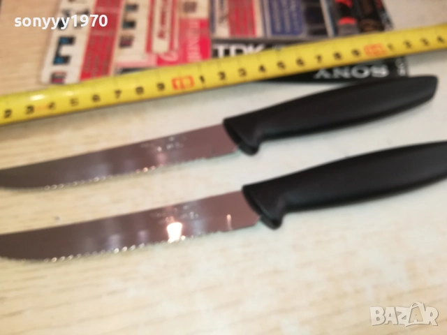 TRAMONTINA-MADE IN BRAZIL X2БР 0111251830, снимка 15 - Ножове - 52257536