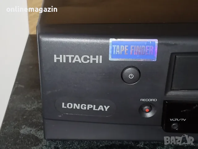 Видеорекордер HITACHI VHS, снимка 5 - Плейъри, домашно кино, прожектори - 55994167