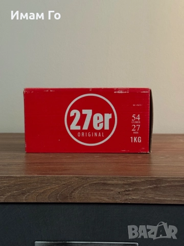 27er Original 1 kg 27 mm – кокосови въглени за наргиле / shisha / hookah
