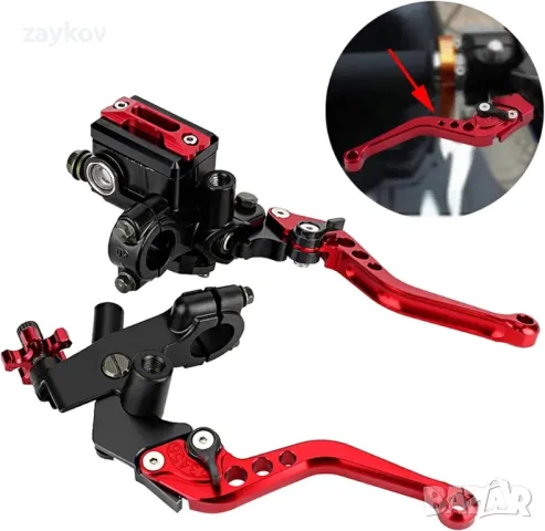 Лостове за спирачки и съединители за мотоциклети Fydun, универсален комплект 22 мм, снимка 6 - Аксесоари и консумативи - 50217699