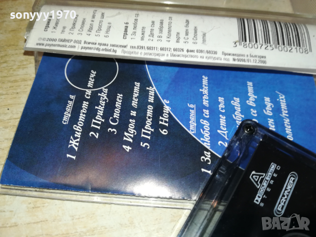 МАРИЯ СПОМЕН-ОРИГИНАЛНА КАСЕТА 1703241610, снимка 8 - Аудио касети - 44807422