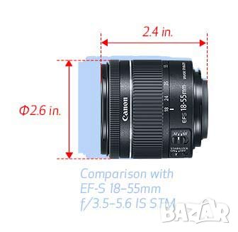Обектив Canon F-SE 18-55mm  f/3.5-5.6  II USM, снимка 2 - Обективи и филтри - 41706010