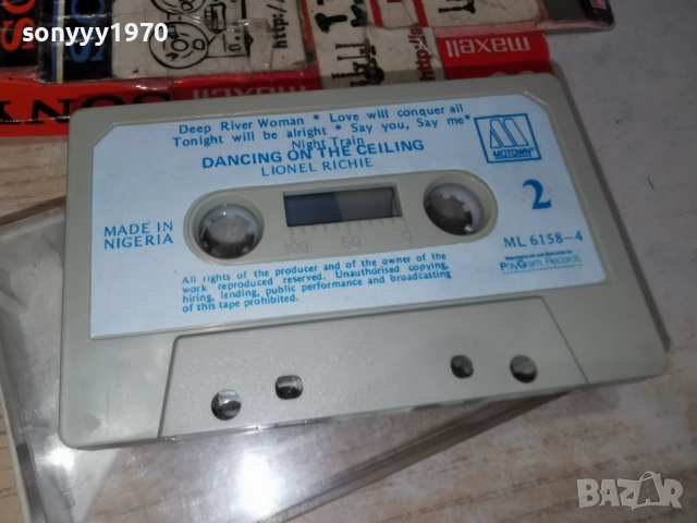 LIONEL RICHIE-ORIGINAL TAPE 2312251635, снимка 2 - Аудио касети - 52885467