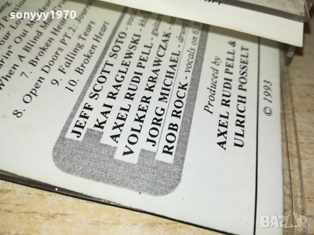 AXEL RUDI PELL-АУДИОКАСЕТА 2409211739, снимка 18 - Аудио касети - 34242416