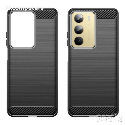 Realme 14x / Realme C75 Удароустойчив Carbon Fiber Калъф и Протектор, снимка 4 - Калъфи, кейсове - 50767167