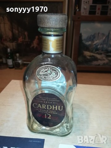 cardhu 12 years-празно шише 1806231511M, снимка 8 - Колекции - 41244405