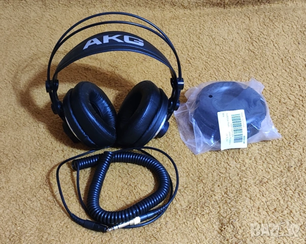 Студийни слушалки AKG K240 MKII с допълнителни нови наушници