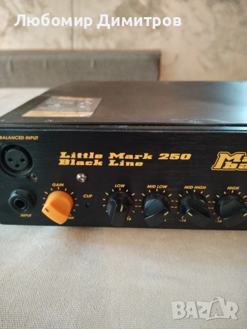 Mark bass little mark 250 Black line , снимка 2 - Други - 53788883
