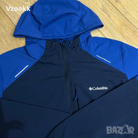 Мъжко горнище / ветровка Columbia | L размер, снимка 3 - Суичъри - 53697178