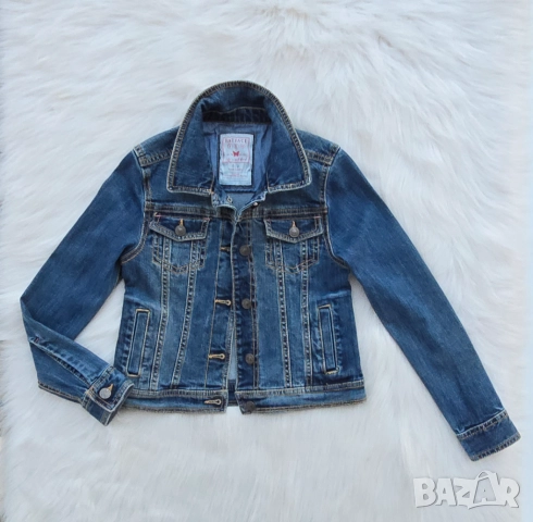 Дънково яке размер 7-8 години, снимка 3 - Детски якета и елеци - 51705501