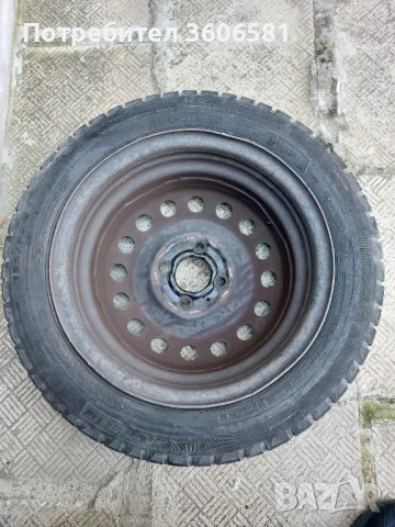 Външна резервна гума Alpin с джанта за Nissan Micra K11, снимка 4 - Гуми и джанти - 49521798