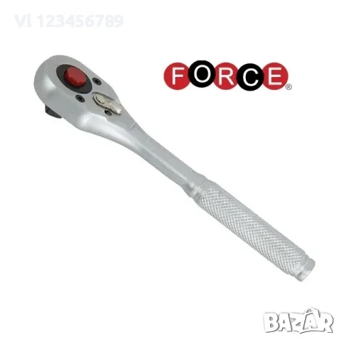 Тресчотка 3/8 никел 24 зъба