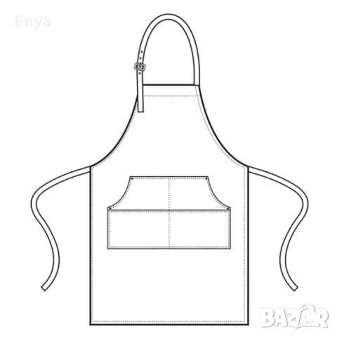 Дънкова предна престилка, снимка 4 - Други - 51893761