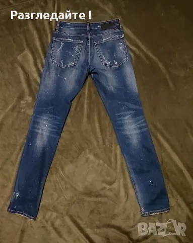 ✔🥰 Мъжки дънки Dsquared S - М 100% Оригинал❗, снимка 3 - Дънки - 49065854