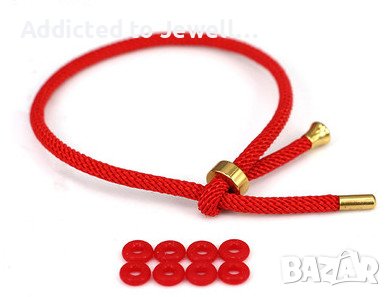 Въжена дамска гривна, снимка 2 - Гривни - 39685643