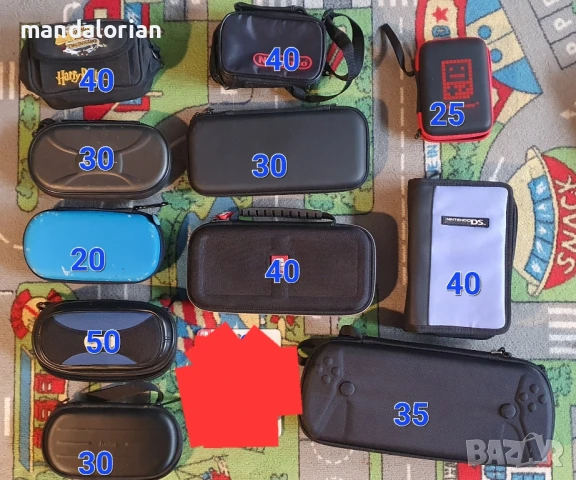Калъфче за Playstation psp,VITA,Nintendo switch, gameboy ,advance,ds 