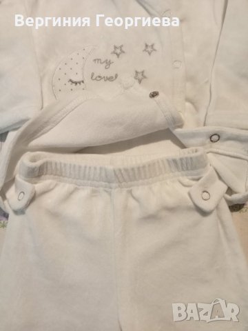 Бебешка плюшена пижама KIABI , снимка 3 - Бебешки пижами - 42403884