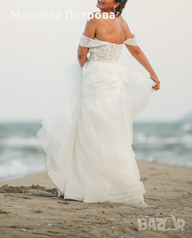 Дизайнерска сватбена рокля Atelier Sposa Bridal, снимка 9 - Рокли - 33814980