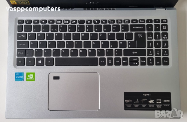 Acer Aspire 5 (A515-56G) / 15.6" / i3-1115G4 / GeForce MX350 / 8GB RAM / 128GB NVMe + 320GB HDD, снимка 3 - Лаптопи за работа - 52041405