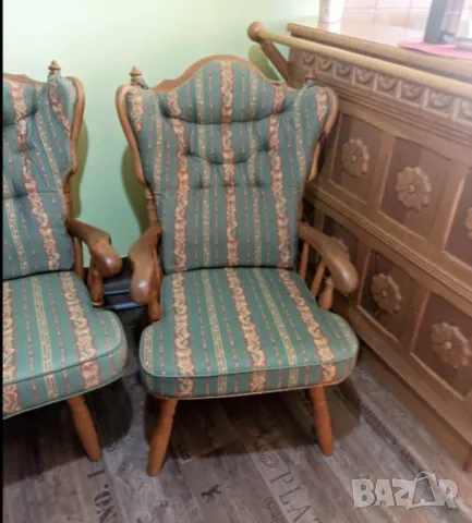 Канапе и кресло в ретро стил Внос Германия , снимка 13 - Дивани и мека мебел - 48897476