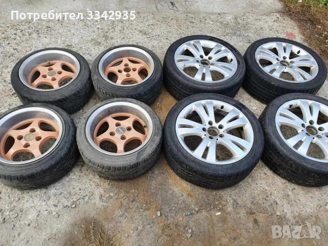 Джанти за vw  5x112  mercedes w204 17, снимка 1 - Гуми и джанти - 36223031