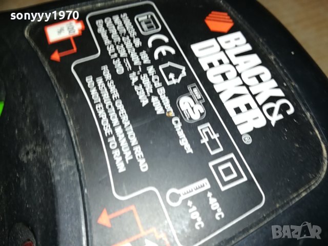 BLACK DECKER-CHARGER & BATTERY PACK 0907230826, снимка 11 - Винтоверти - 41492838