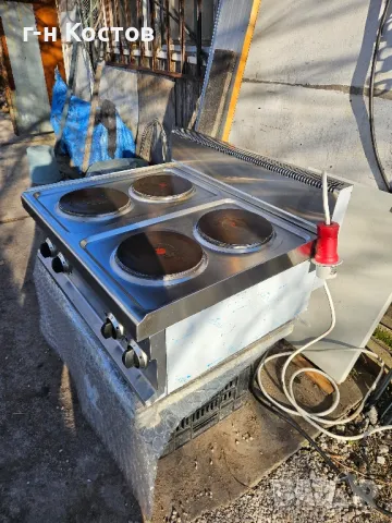 Котлони електрически 4-ка. или двойка настолни трифазен малко е работил със фолиото е отстрани втора, снимка 2 - Обзавеждане на кухня - 49377691