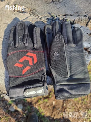 Промо GORE-TEX Ръкавици Daiwa Черен/червен, снимка 6 - Екипировка - 39645523