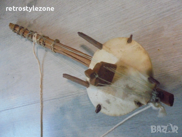 № 8495 Стар африкански музикален инструмент , снимка 5 - Други ценни предмети - 53459484