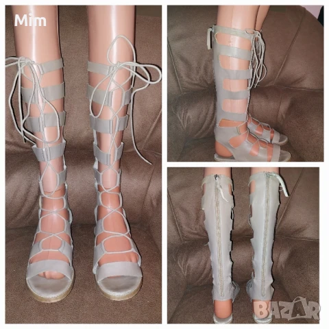 40 Римски високи,летни ботуши 
