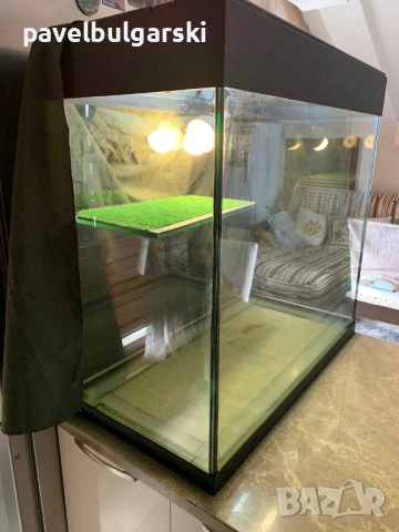 Акватерариум за костенурки. Аквариум, снимка 3 - Костенурки - 53839729