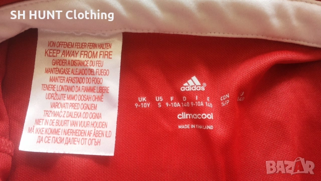 Adidas FC BAYERN MUNCHEN Kids Football T-Shirt Размер 9-10 г / 140 см детска футболна тениска 35-67, снимка 16 - Детски тениски и потници - 53213690