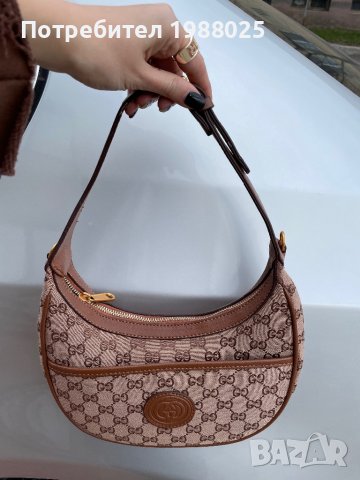 Gucci half moon чанта, снимка 9 - Чанти - 39779687