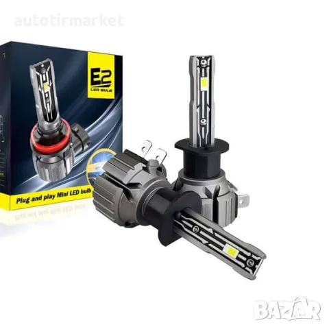 LED крушки без вентилатор Е2 H1 35W 12V – 282208 - H1, снимка 2 - Аксесоари и консумативи - 56053398