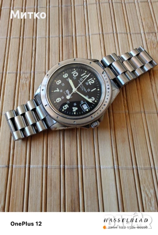 Vintage Hamilton Khaki diver!, снимка 3 - Мъжки - 51092614
