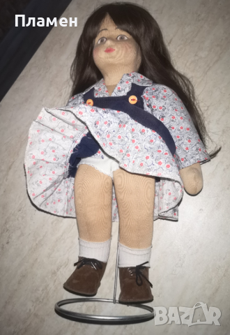 Кукла Glorex ръчна изработка , снимка 4 - Колекции - 44602155