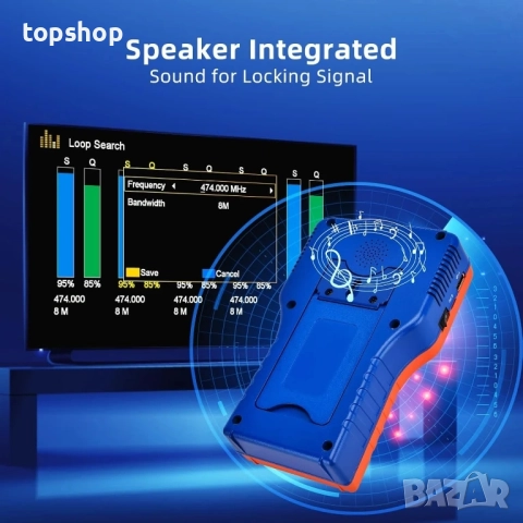 GT Media V8 Finder Pro Сателитен детектор, TV DVB-S2X/S2/S/T2/T/C приемник на сигнал, H.264 цифров.., снимка 6 - Части и Платки - 51562965