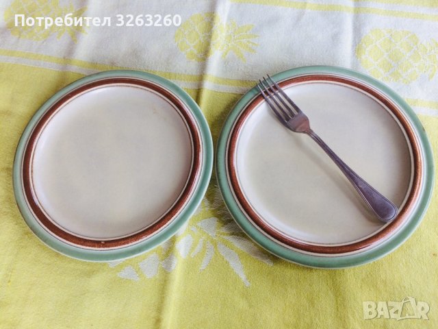 Ретро немски керамични чинии, снимка 6 - Чинии - 41247445