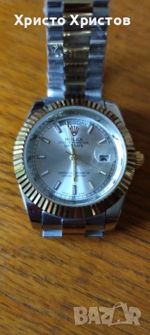 Луксозни часовници Rolex Oyster Perpetual Day-Date , снимка 9 - Мъжки - 41453671