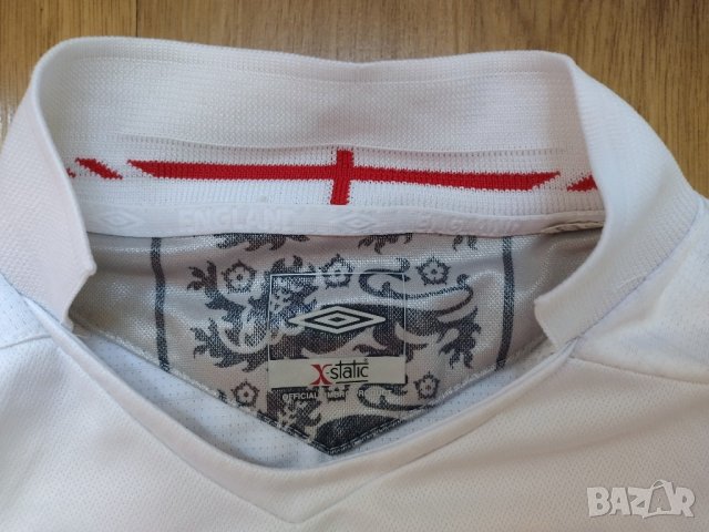 England / Umbro - футболна тениска на Англия за ръст 158см., снимка 5 - Детски тениски и потници - 42483287