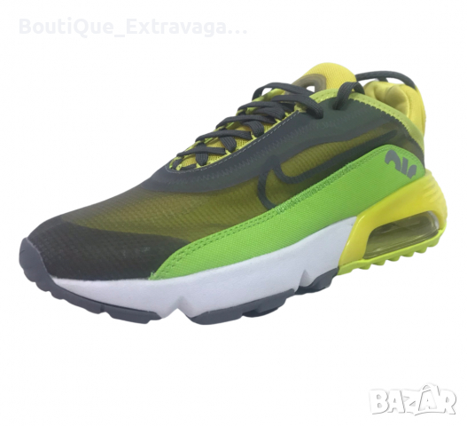Мъжки маратонки Nike Air Max 2090 Green/Yellow/Grey !!!, снимка 1 - Маратонки - 36355975